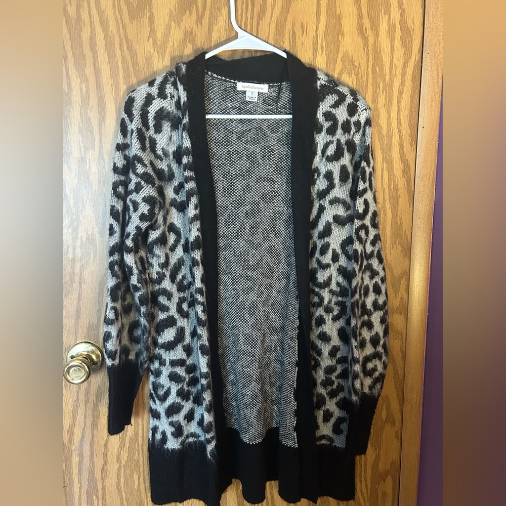 Leopard Print Cardigan